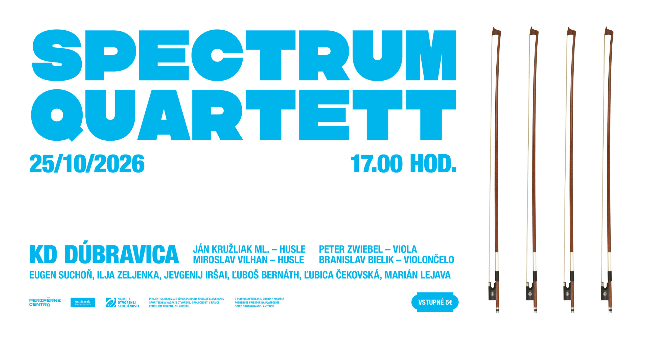 Spectrum Quartett: Nedeľný koncert